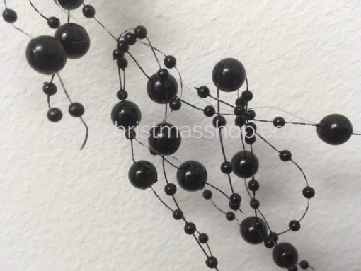 Black Bead Garland - BG-2M-B - Image 3