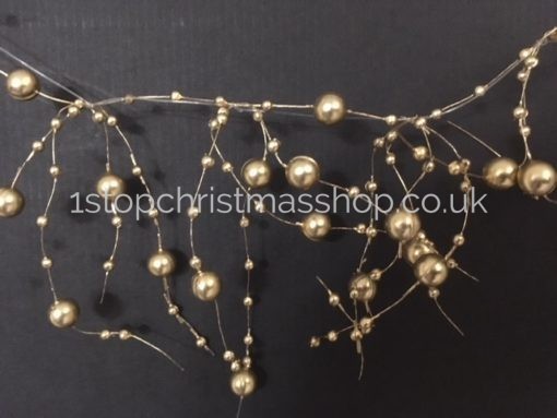 Gold Bead Garland - BG-2M-G - Image 3