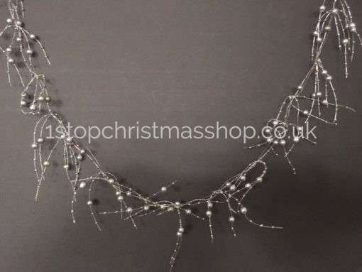 Silver Bead Garland - BG-2M-S - Image 2