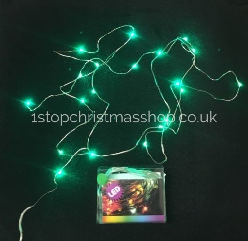 Firefly LED String Lights - Green - JD270351-GR