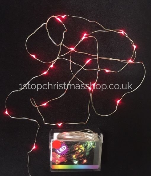 Firefly LED String Lights - Red - JD270351-R