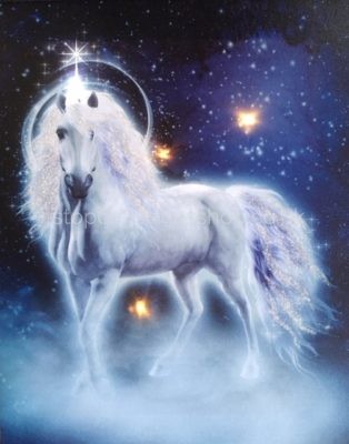 Enchanted Unicorn LED Canvas - 283598