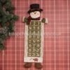 Snowman - Fabric Wall-Hanging Advent Calendar - XM4396