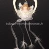 Stardust Lace Fairy Mobile Heart-Silver-282004
